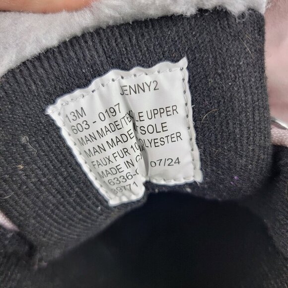 Totes Grey Pink Toddler Girls 13 Waterproof Winter Snow Boots Sledding‎ Outdoor - Picture 9 of 10